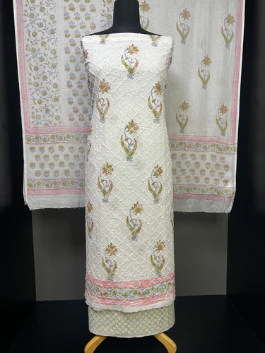 Block Printed Cotton Salwar Set | SW2099