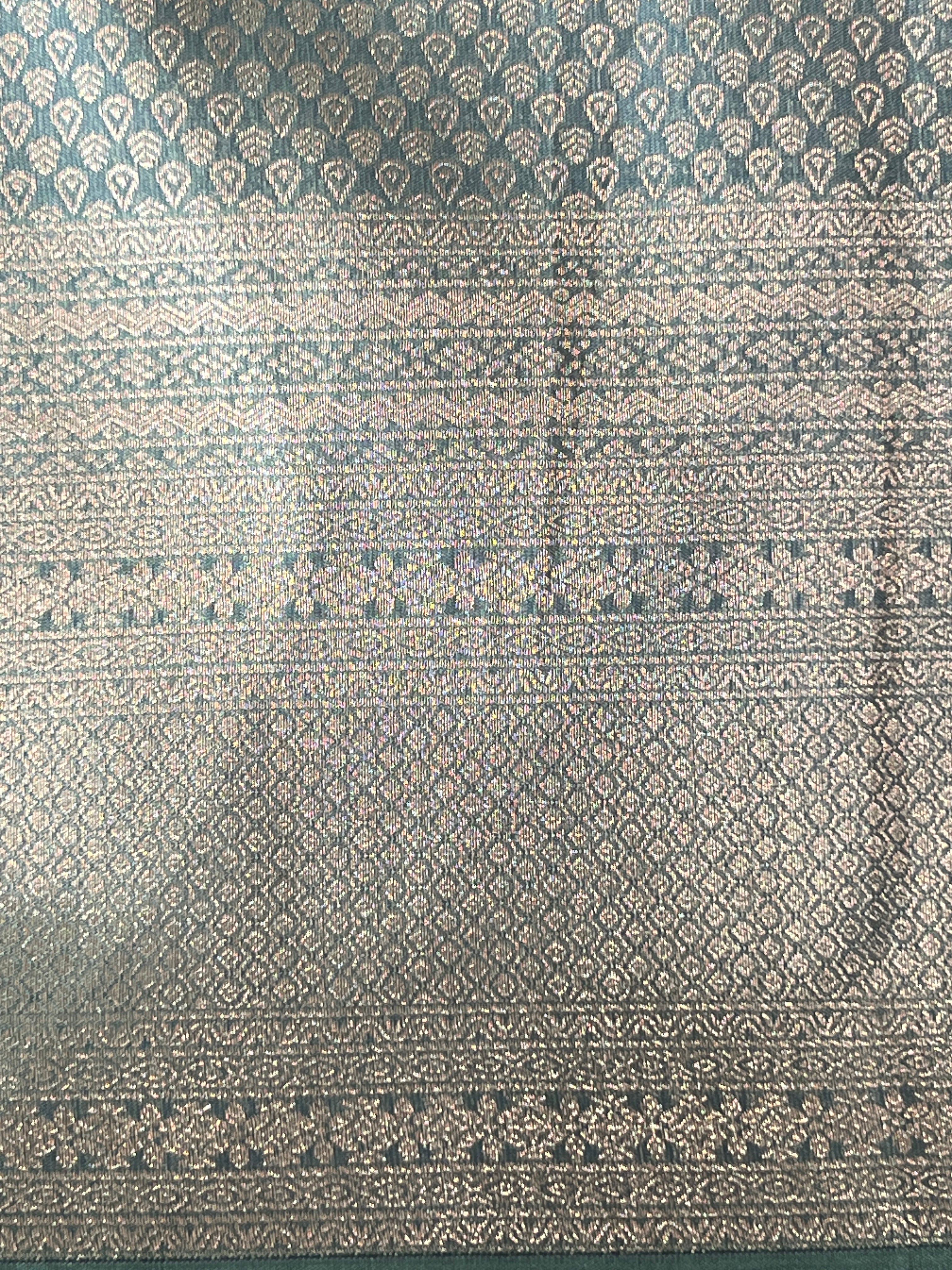 Jacquard Weaved Semi Silk Saree | PST129