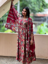 Alia Cut Pattern Muslin Finish Kurta Set | FW110
