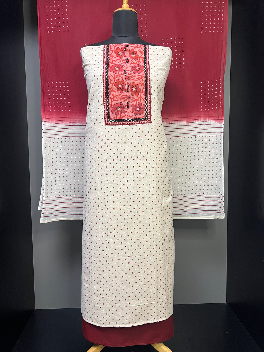 Printed Cotton Salwar Set | DE189