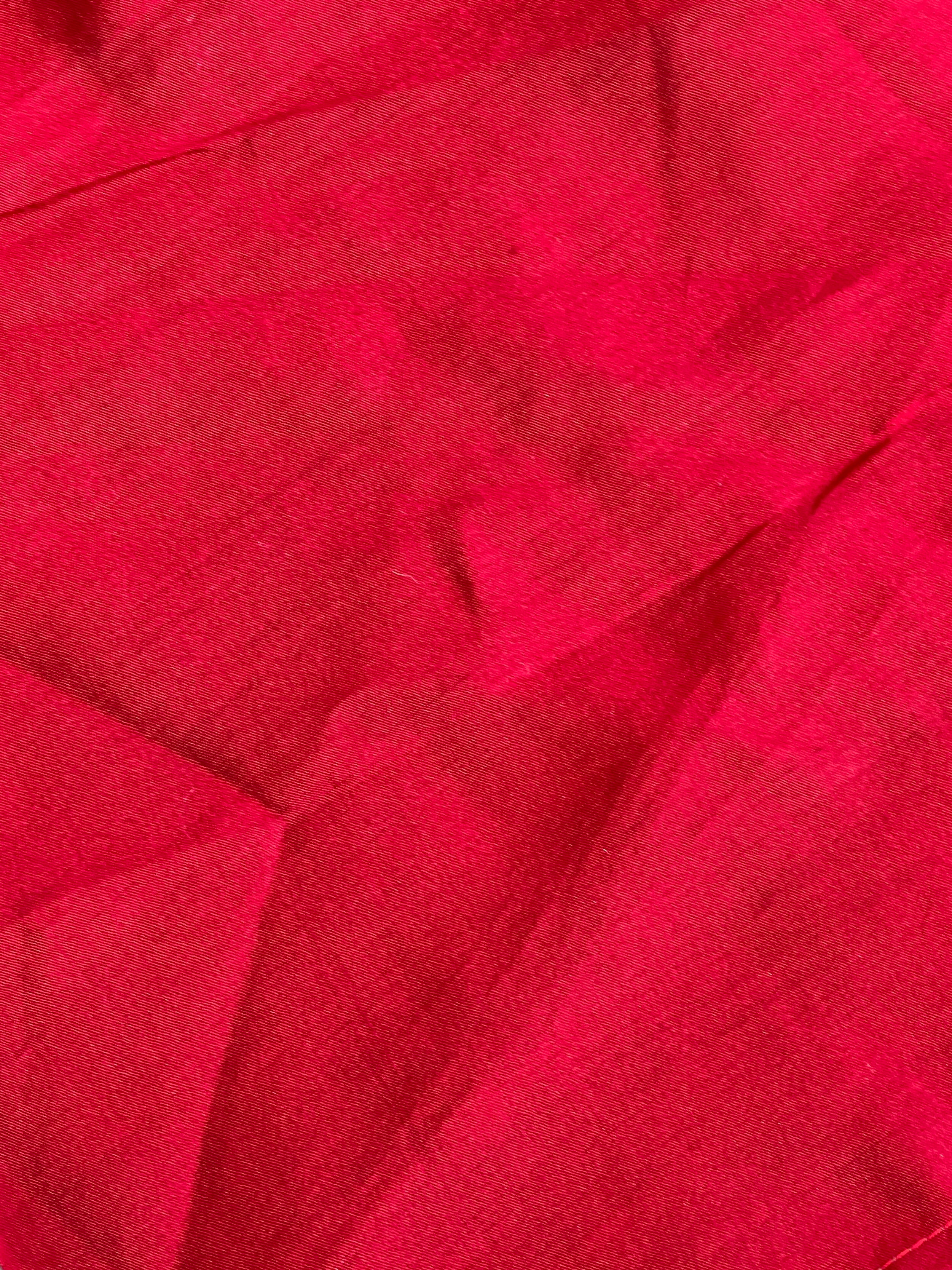 Floral Jaal Embroidery Detailed Crushed Tissue Organza Saree | RGD990R