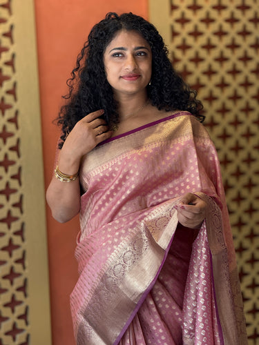 Banarasi Pattern Tissue Saree | NN232