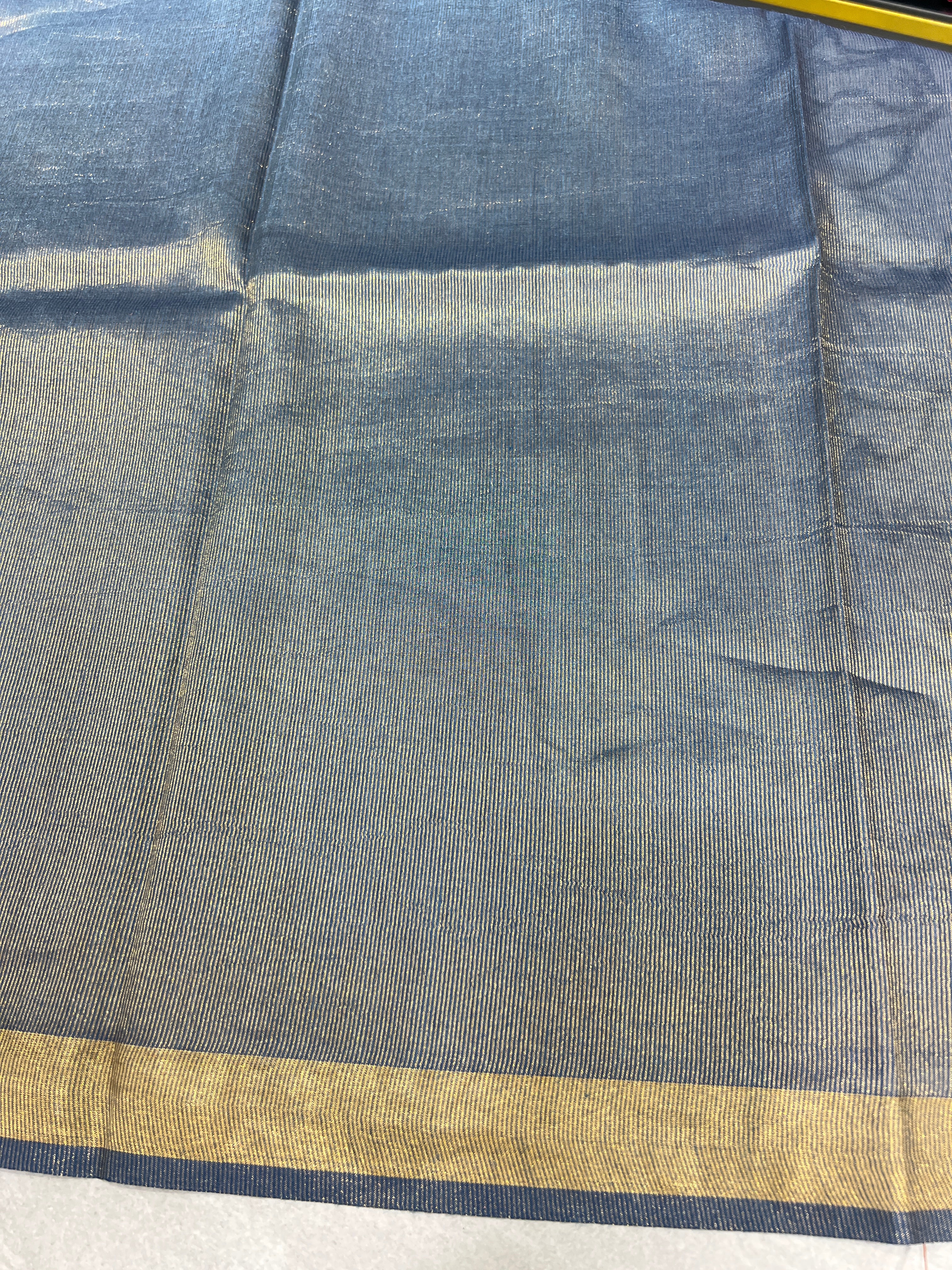 Kantha & Zari Detailed Tussar Saree | HS1265