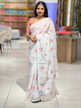 Multi-Color Floral Embroidered Kota Saree | BLD1172