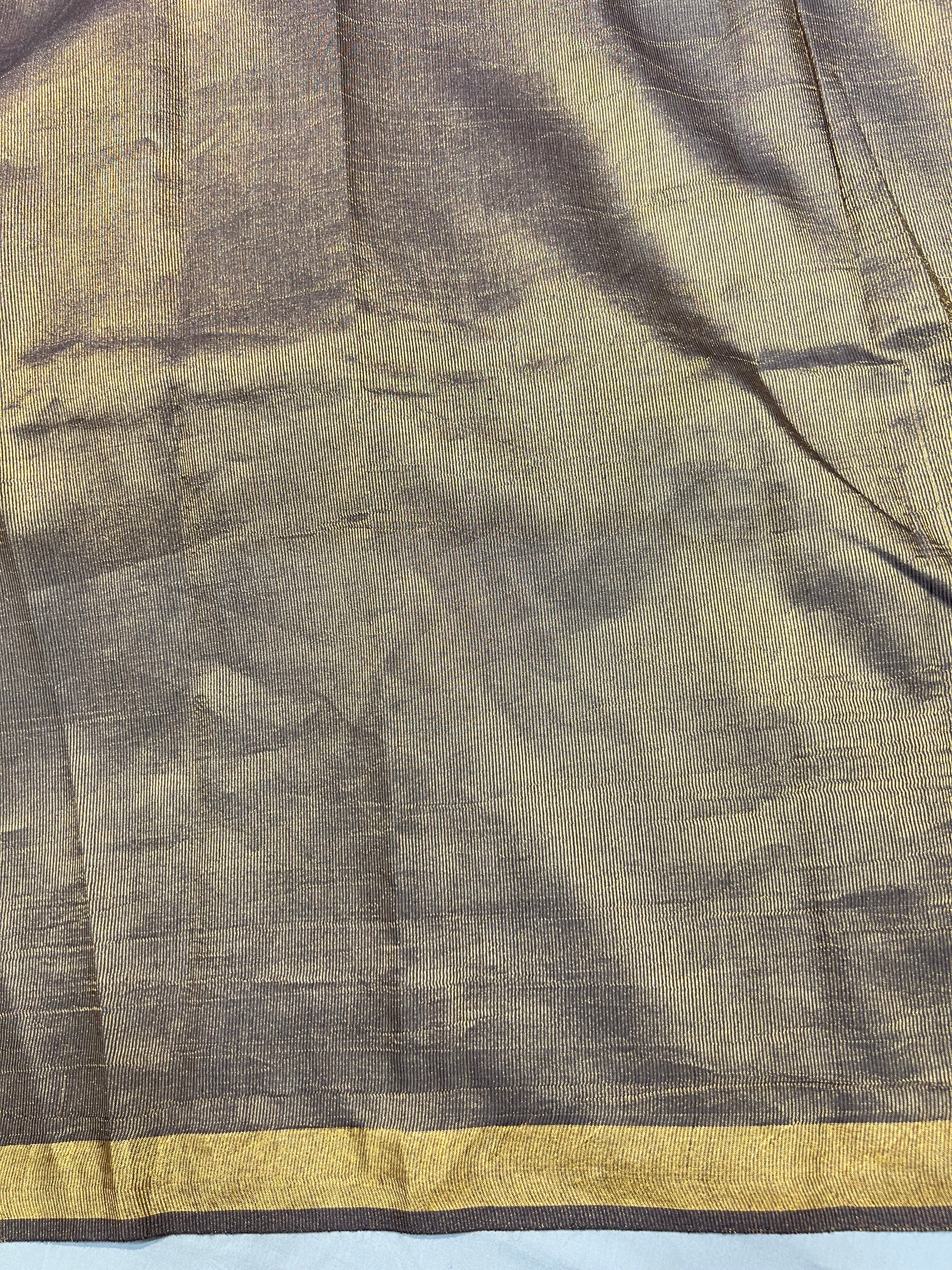 Kantha & Zari Detailed Tussar Saree | HS1267
