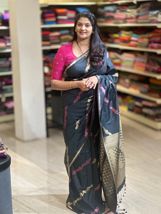 Leheriya Weaving  Semi Silk Saree | KF165