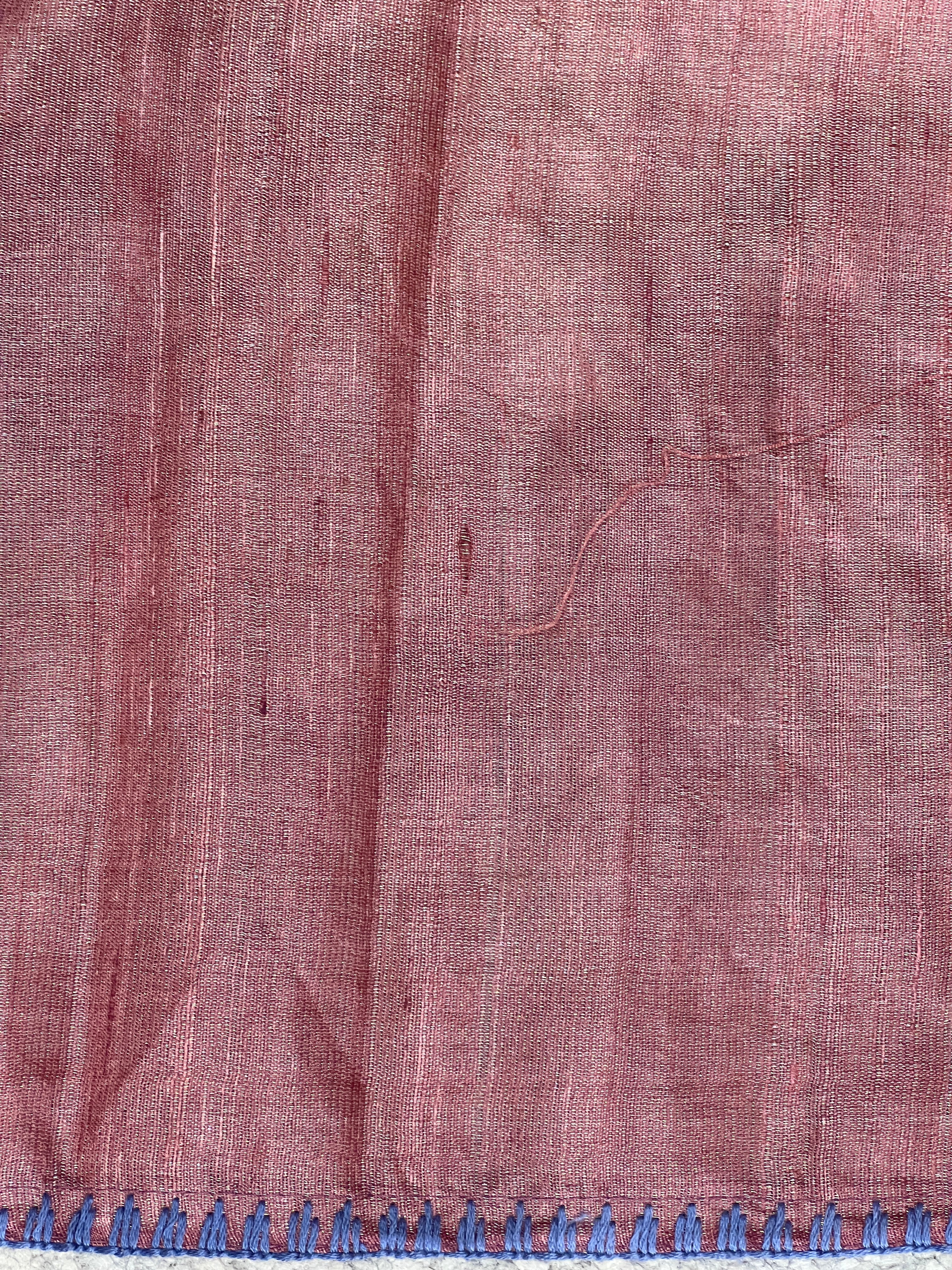 Cross Stitch Embroidered Crushed Shimmer Organza Saree | RGD984R