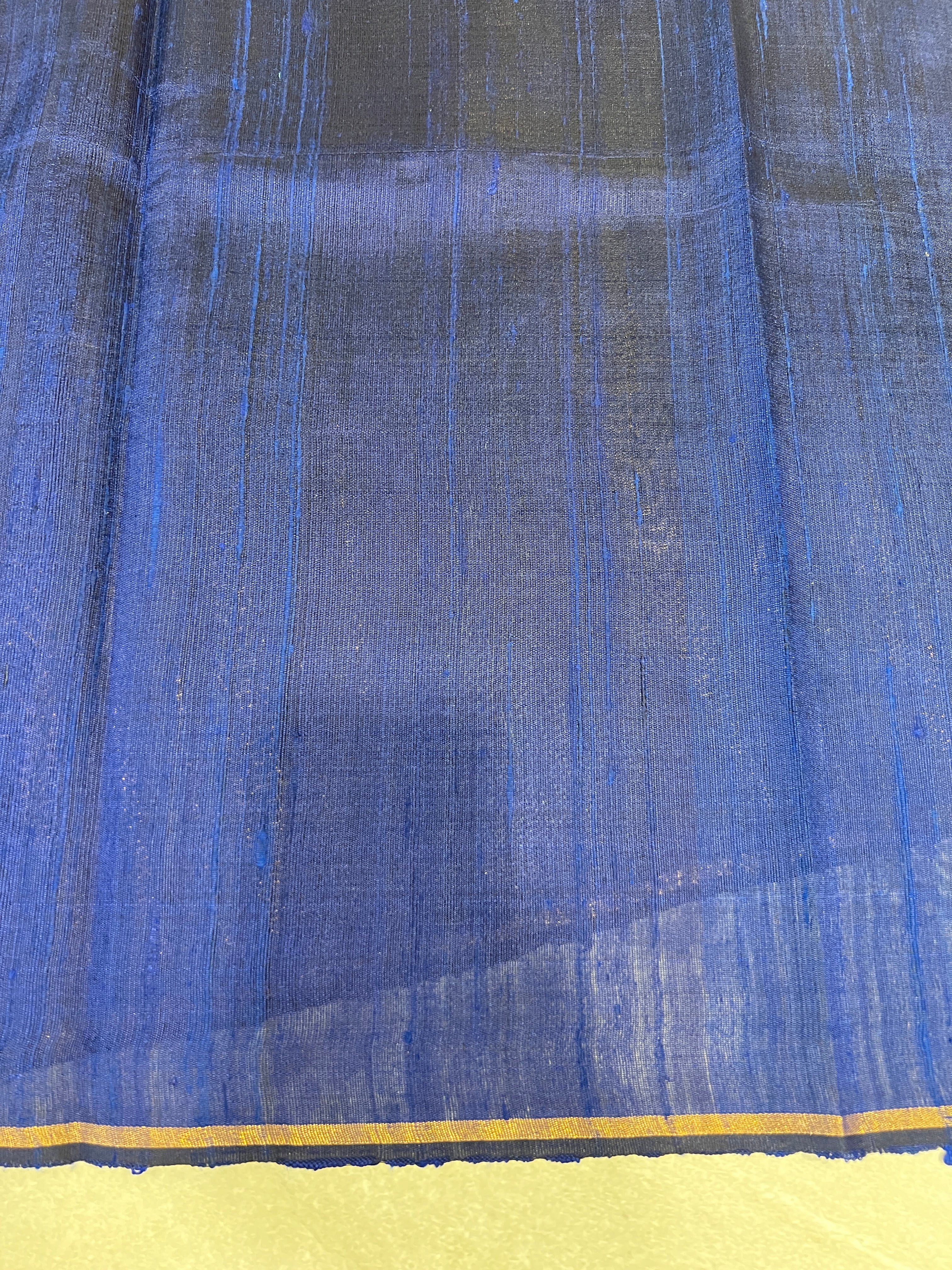 Line Woven Raw Silk Saree | HS1310