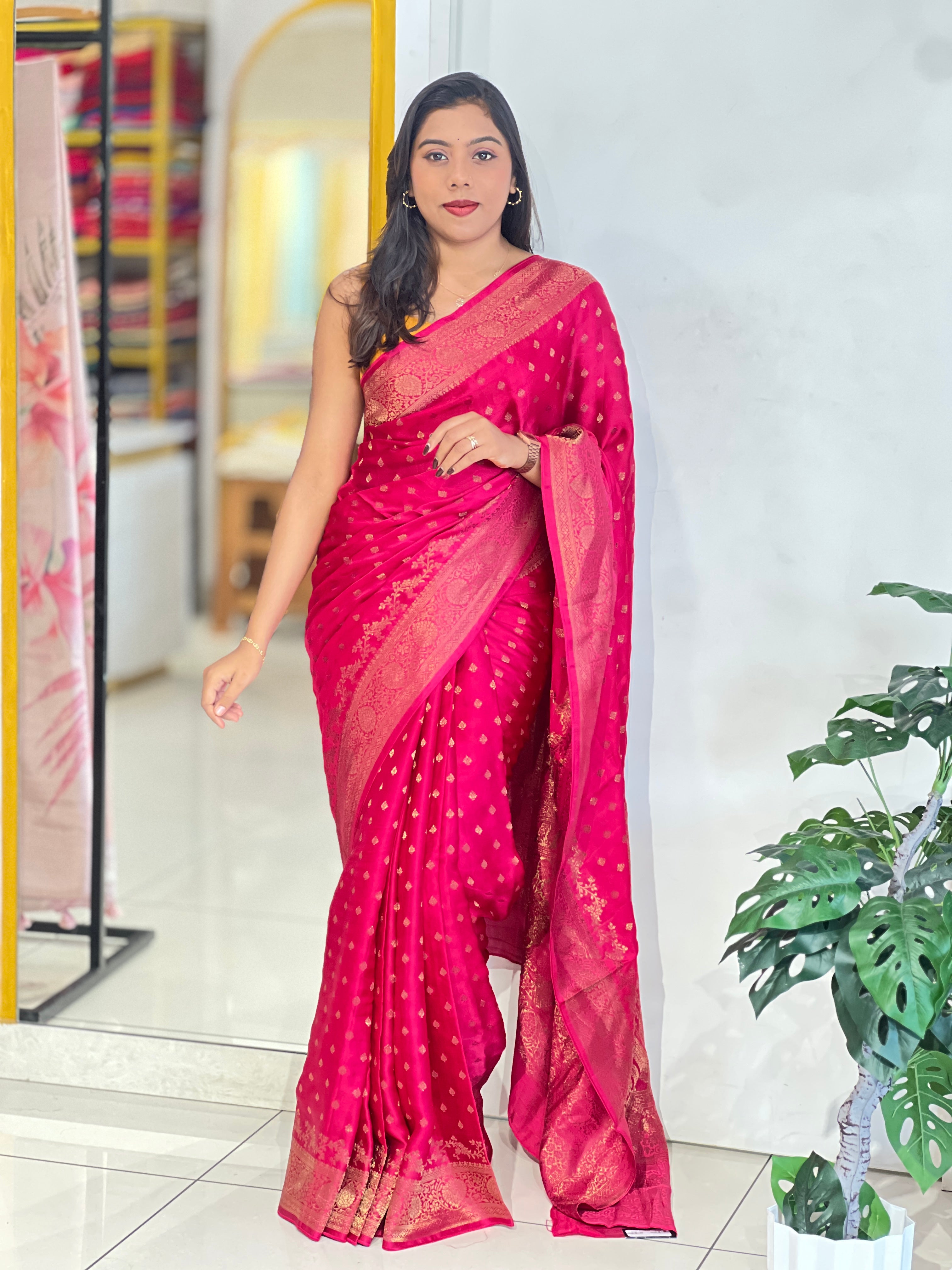 Banarasi Woven Soft Silk Saree | YNG1151
