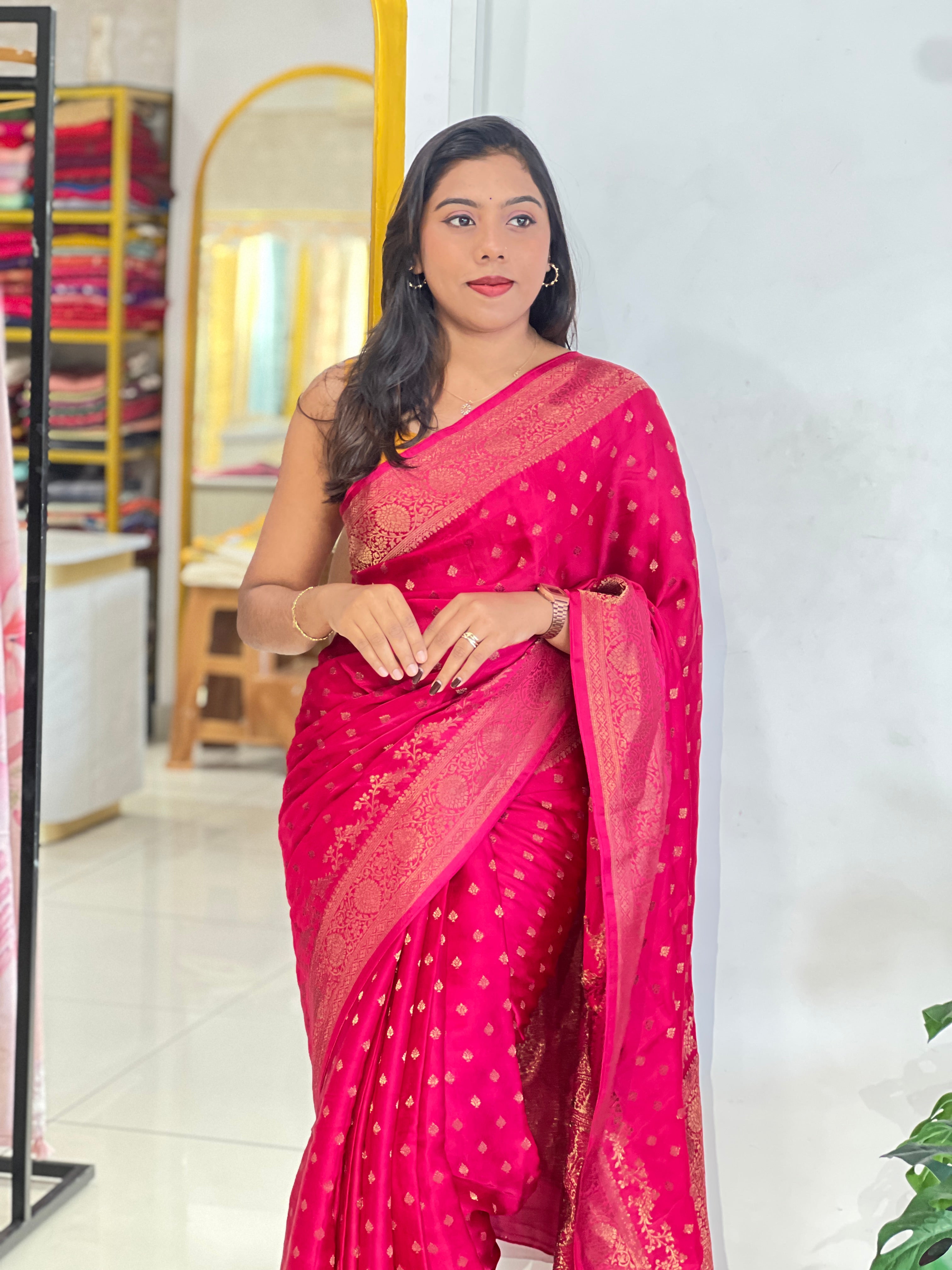 Banarasi Woven Soft Silk Saree | YNG1151