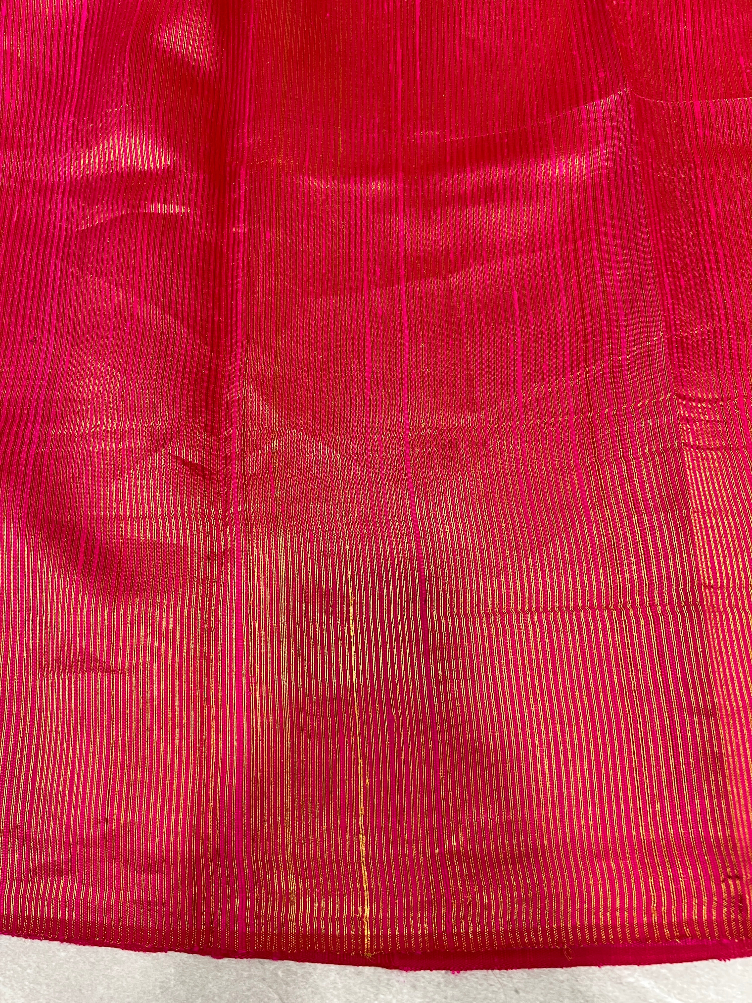 Zari Woven Raw Silk Saree | HS1255