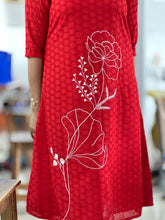 Floral Embroidery Hakoba Unstitched Kurta | DN576