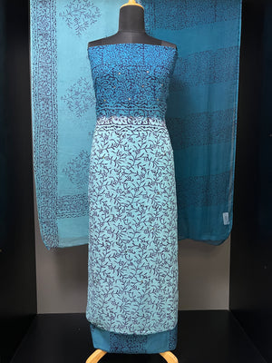 Screen Printed Georgette Salwar Set | SF1131