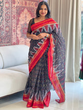 Ikat Weaving Cotton Saree ( Without Blouse ) | RP413