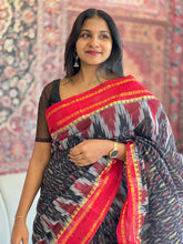 Ikat Weaving Cotton Saree ( Without Blouse ) | RP413