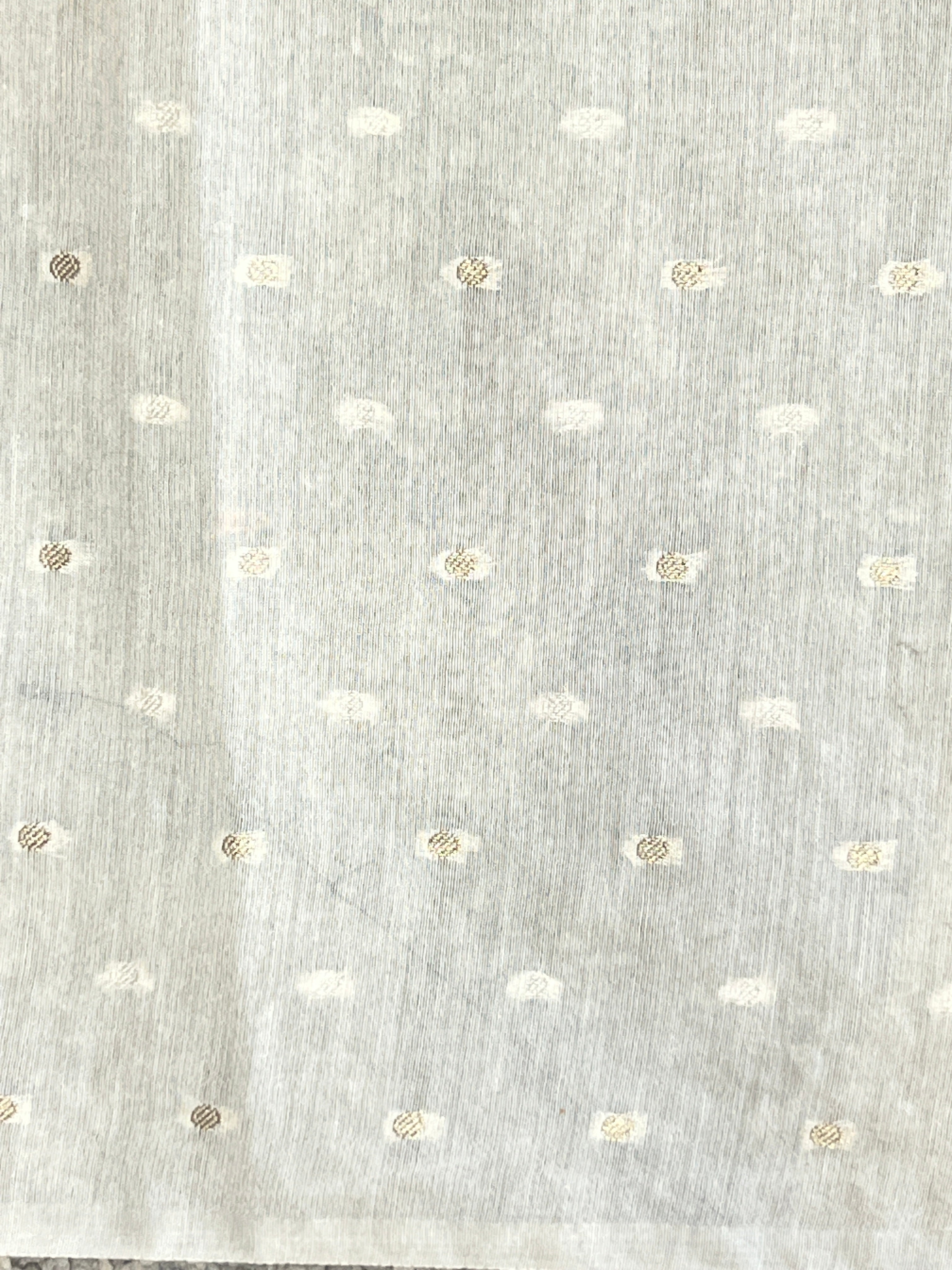 Floral Applique Detailed Organza Saree | MM258