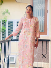 Floral Printed Cotton Kurta | SV278