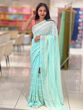 Line Patterned Georgette Sarees | FF108