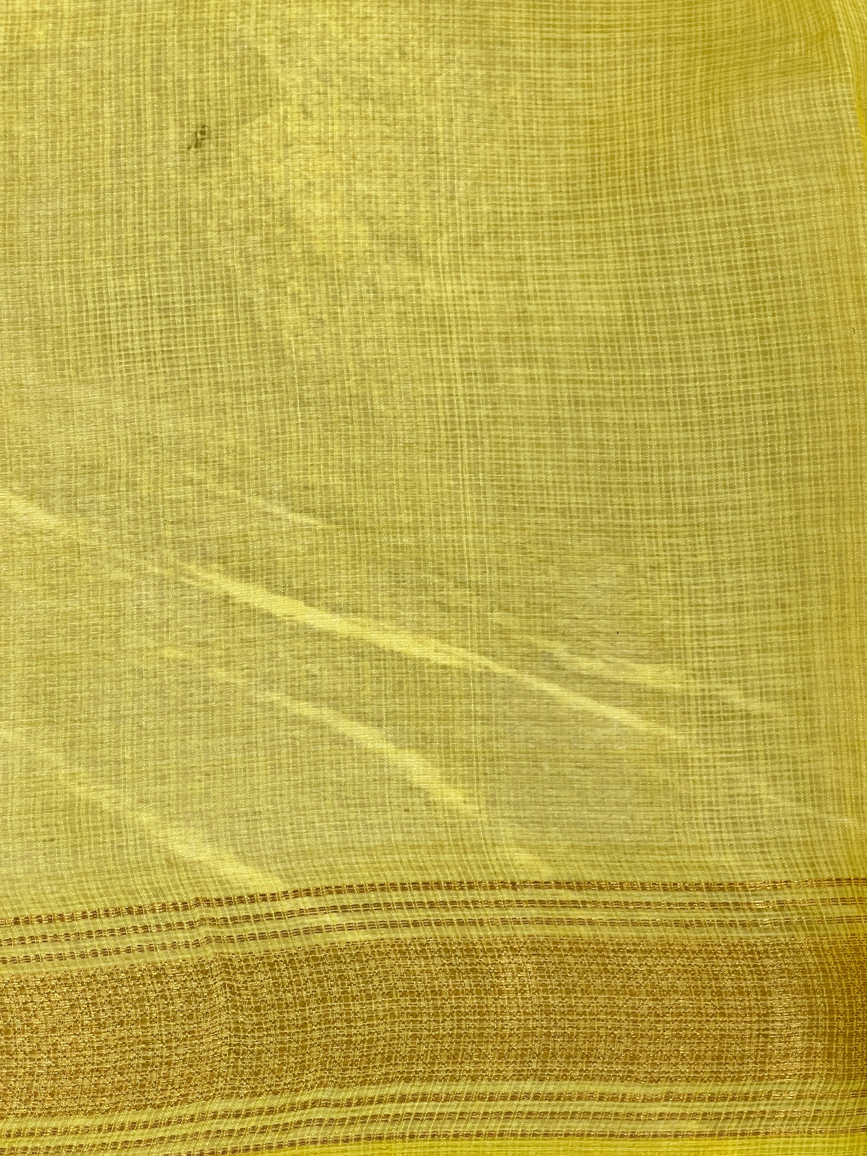 Kota Patterned Tussar Silk Saree | HS1322