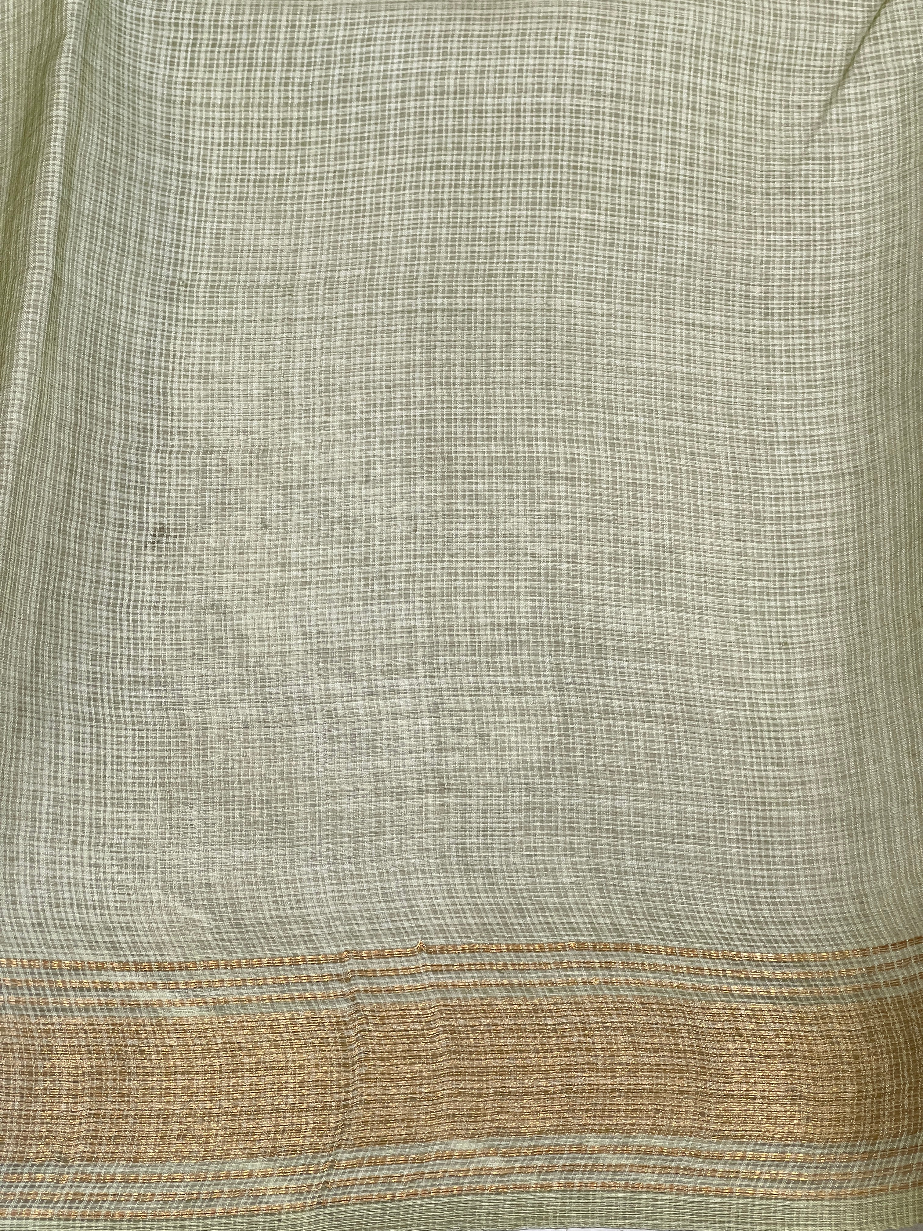 Kota Patterned Tussar Silk Saree | HS1321