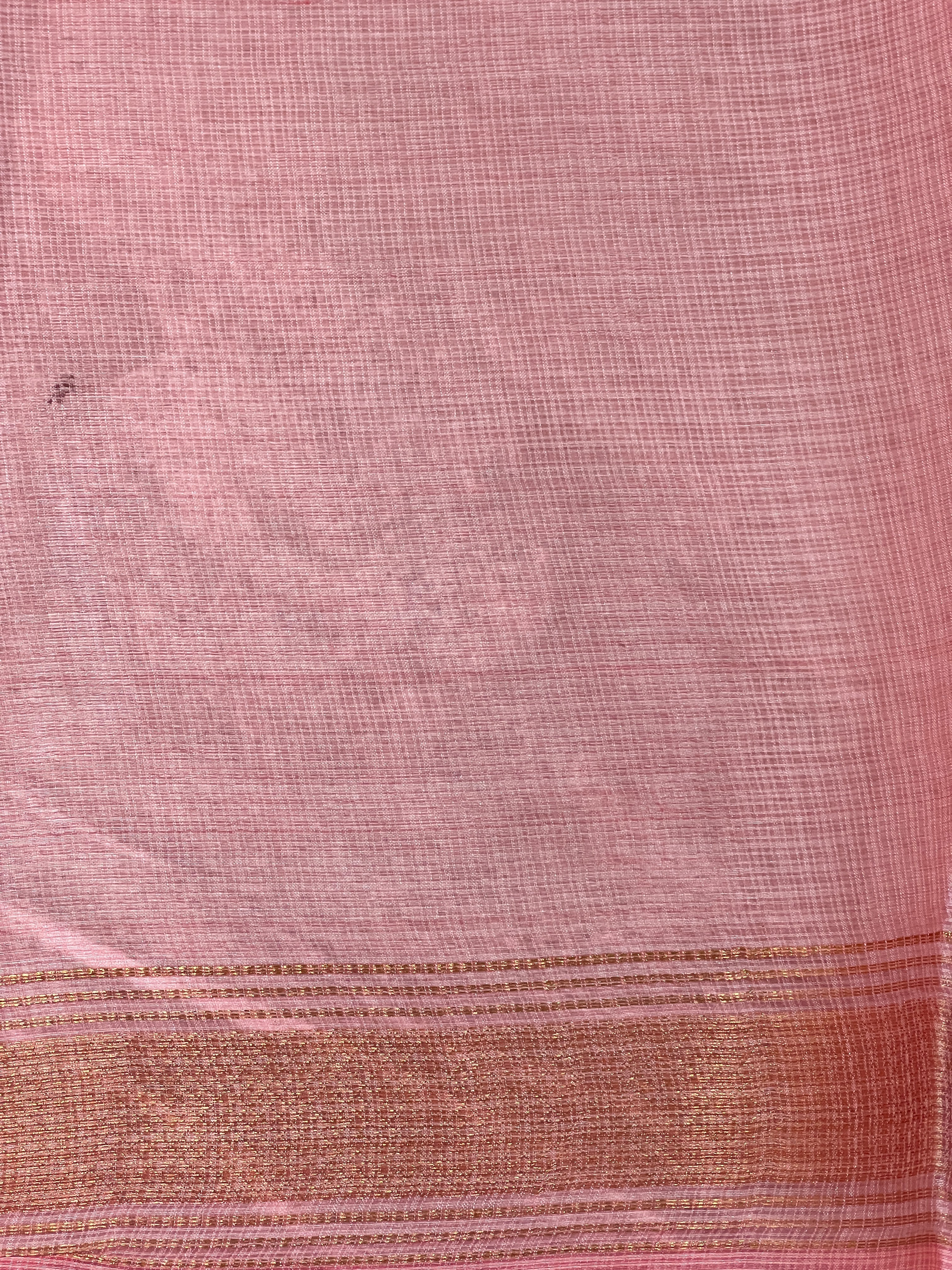 Kota Patterned Tussar Silk Saree | HS1324