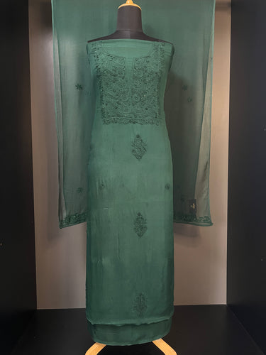 Chikankari Embroidery Detailed Georgette Salwar Set | GMA126