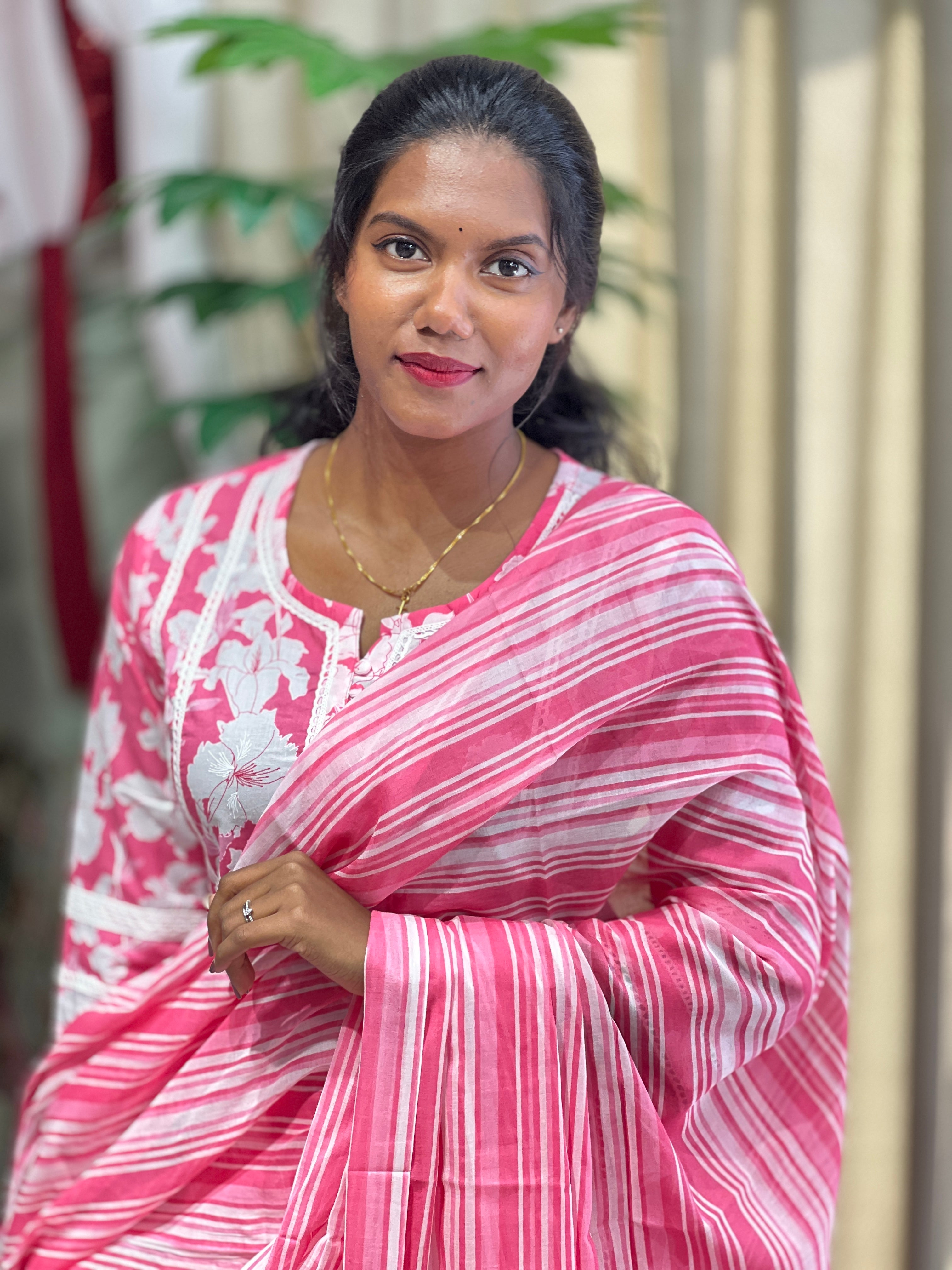 Printed Cotton Kurta Set | PGI292