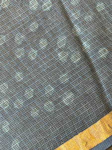 Block Printed Check Kota Saree | VFC477