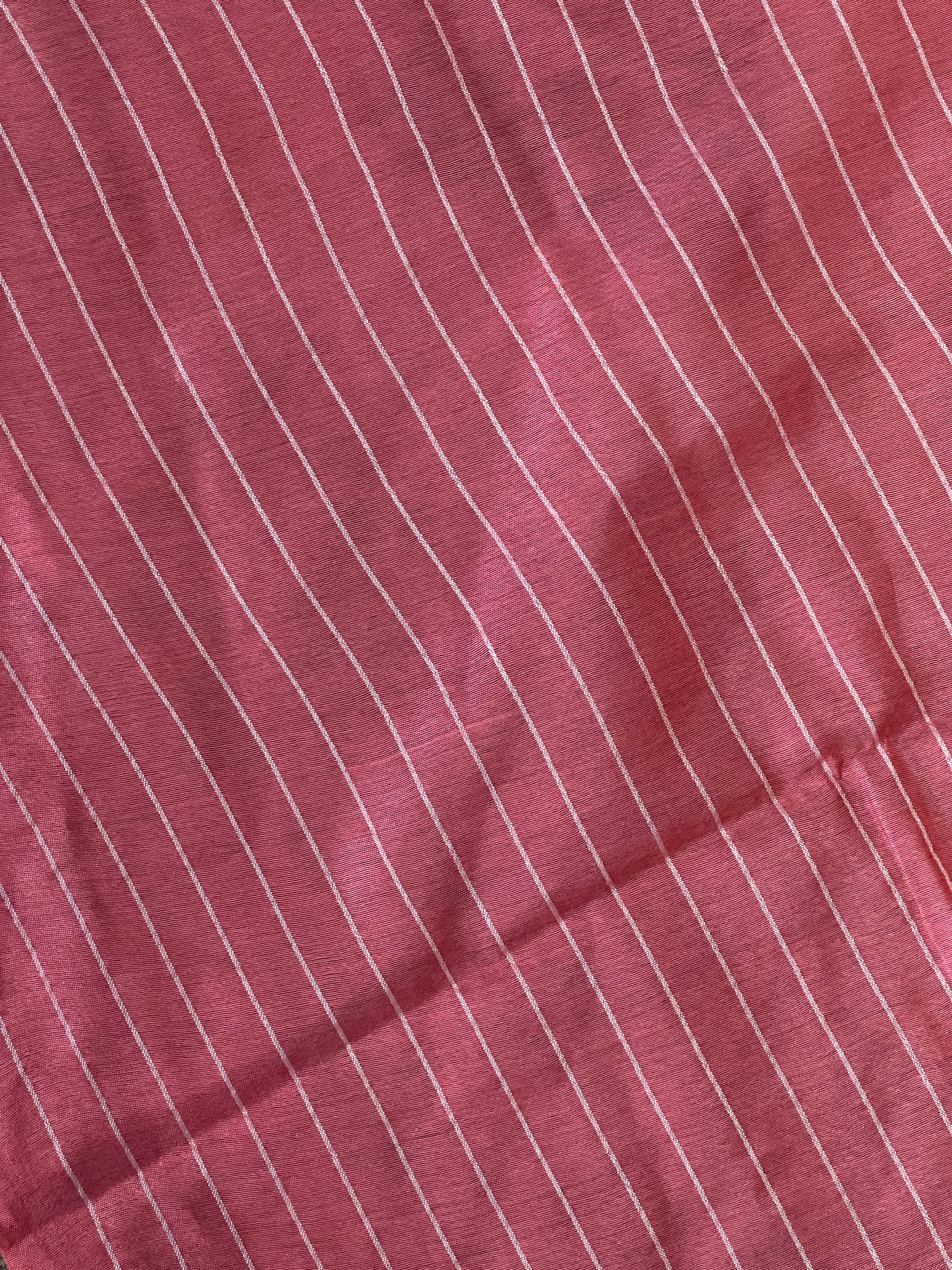 Stripe Pattern With Buta Detailed Bhagalpuri Saree | NHH404