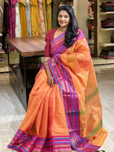 Zari Weaved Cotton Saree | VR145