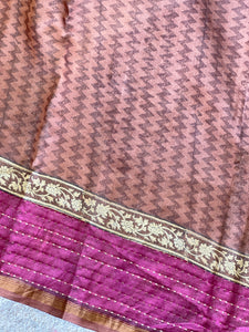 Printed Design Silk Chanderi Saree | RGD445