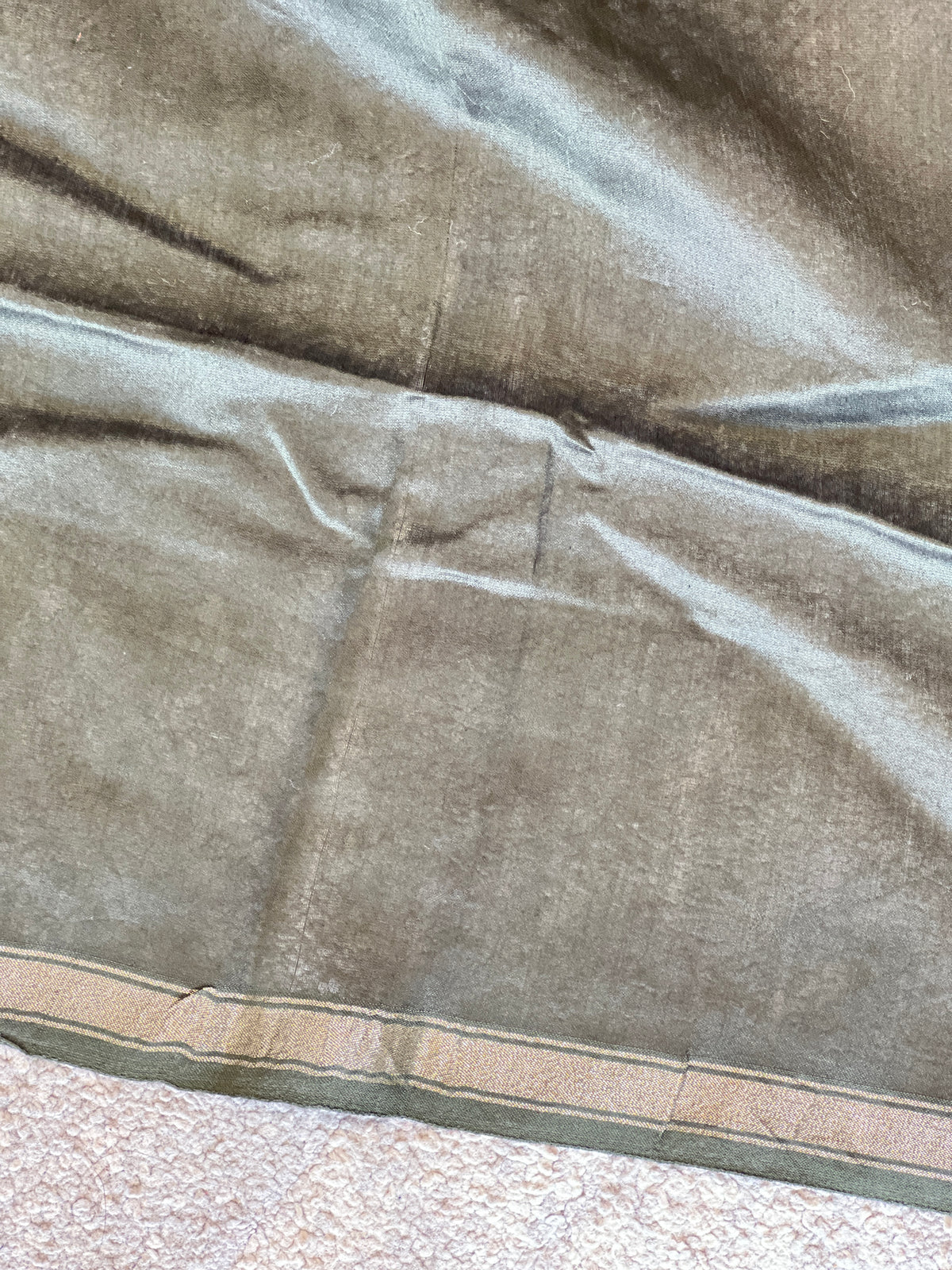Thread Embroidery Mangalgiri Cotton Saree | SBS1468