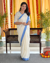 Kara Border Detailed Kerala Cotton Saree | KL382