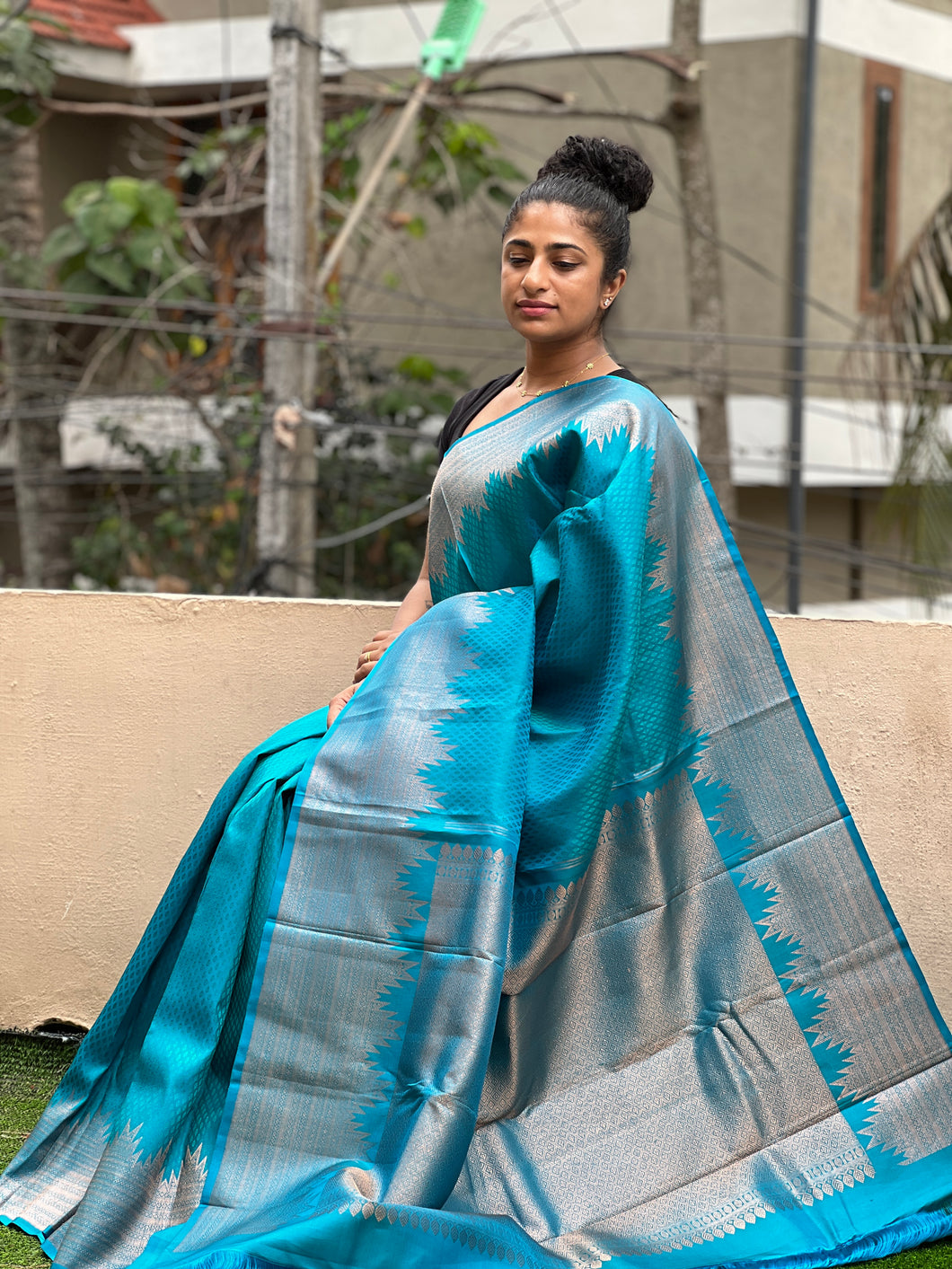 Kanchipuram Pure Silk Saree | AHD1609