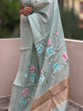 Hand Painted Tissue Saree | DVS107