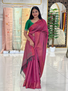 Zari Woven Semi Silk Saree | KF146