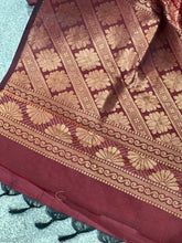 Copper Zari Weaved Semi Silk Saree | KRK400