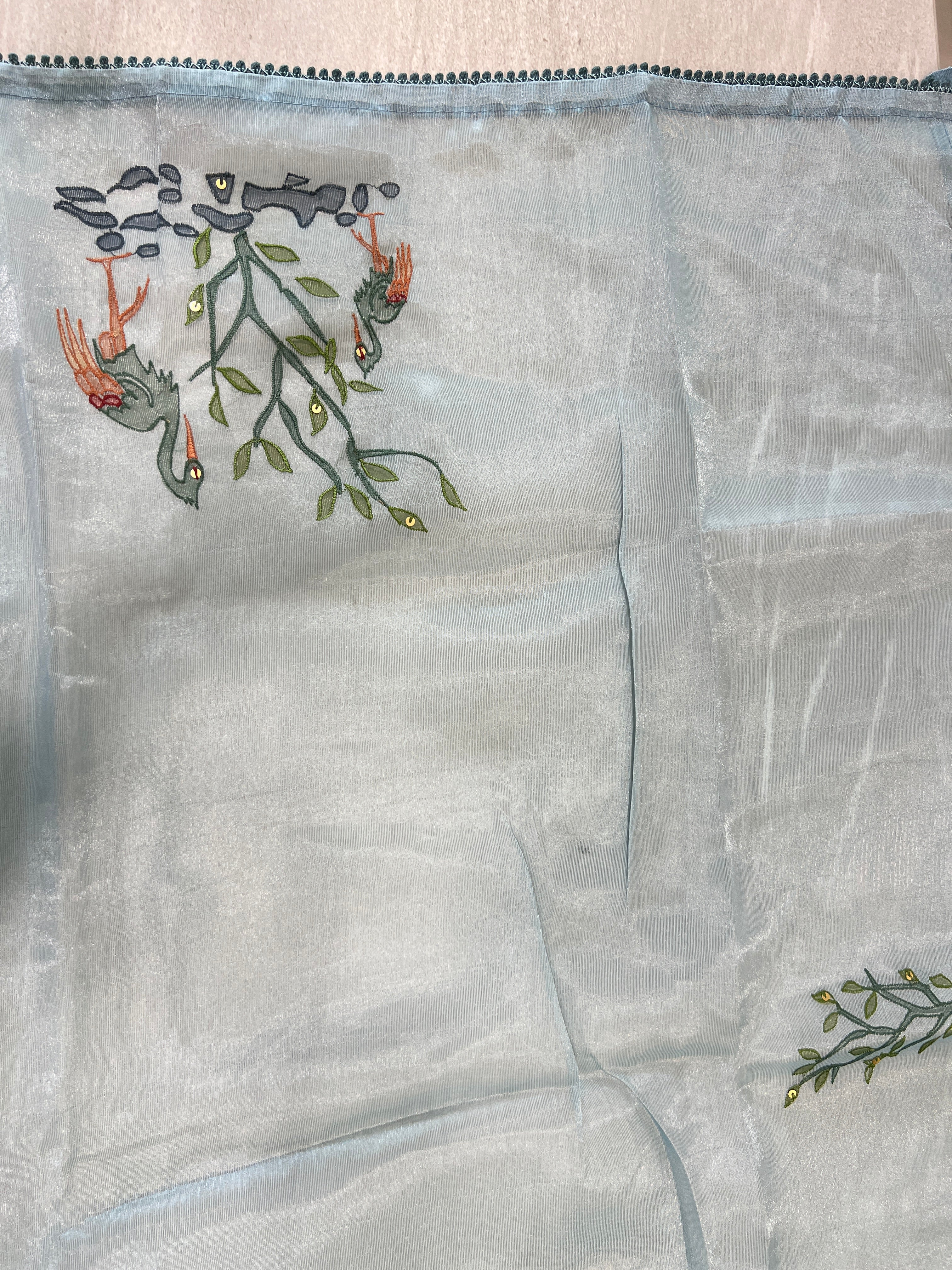 Digital Printed Tissue Saree | SUN507
