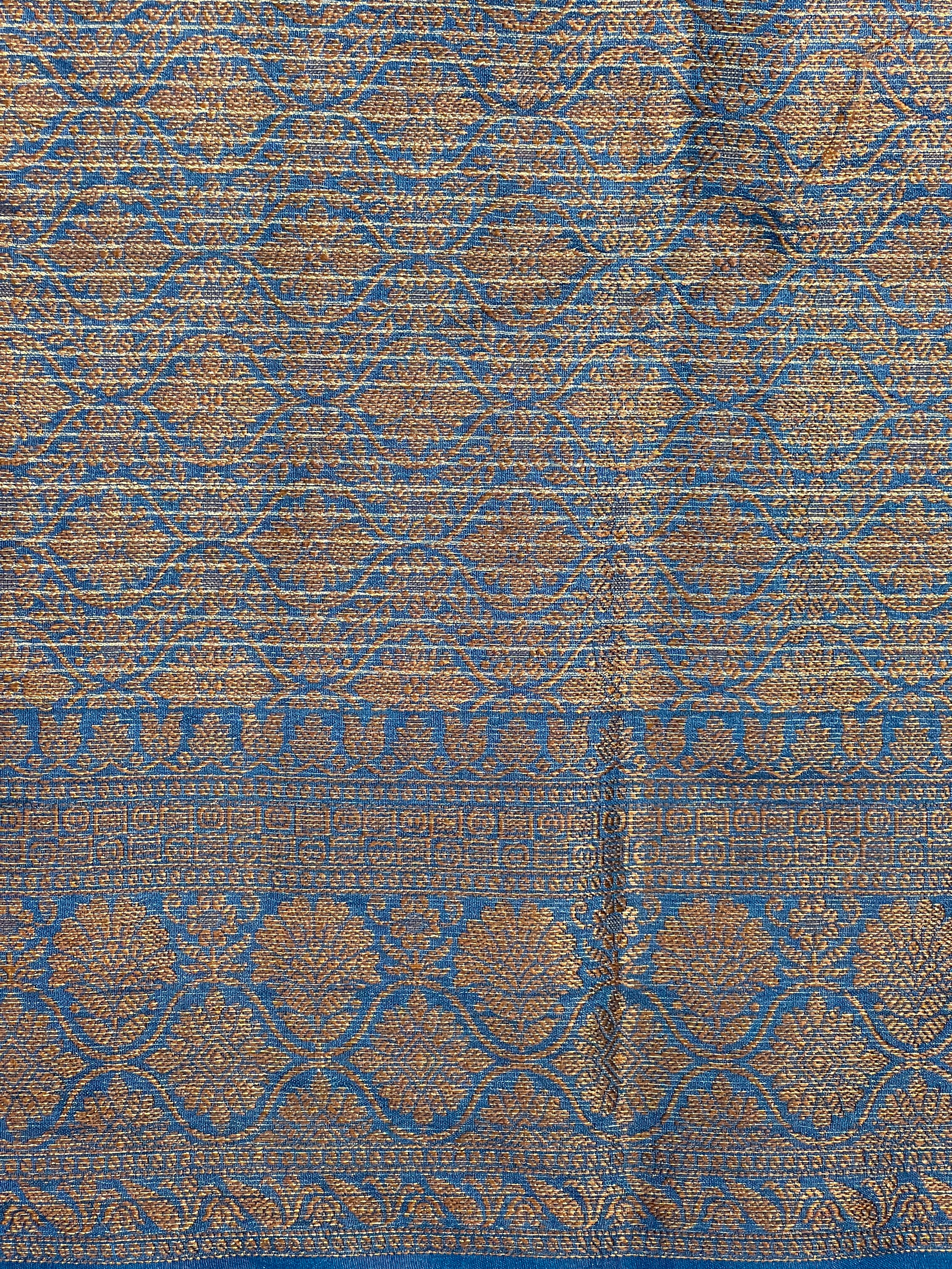 Check Pattern Semi Silk Saree | ZSS608