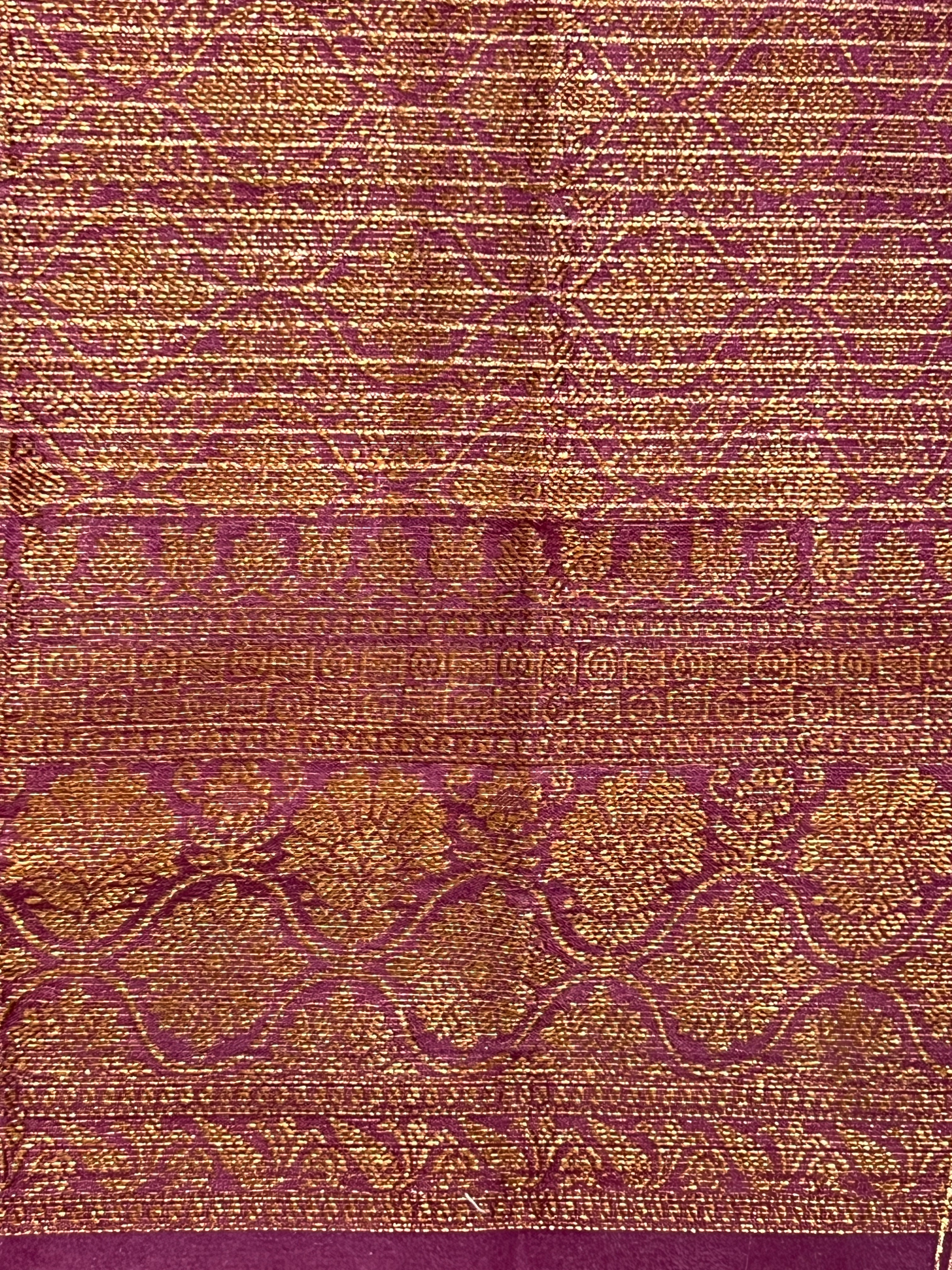 Check Pattern Semi Silk Saree | ZSS605