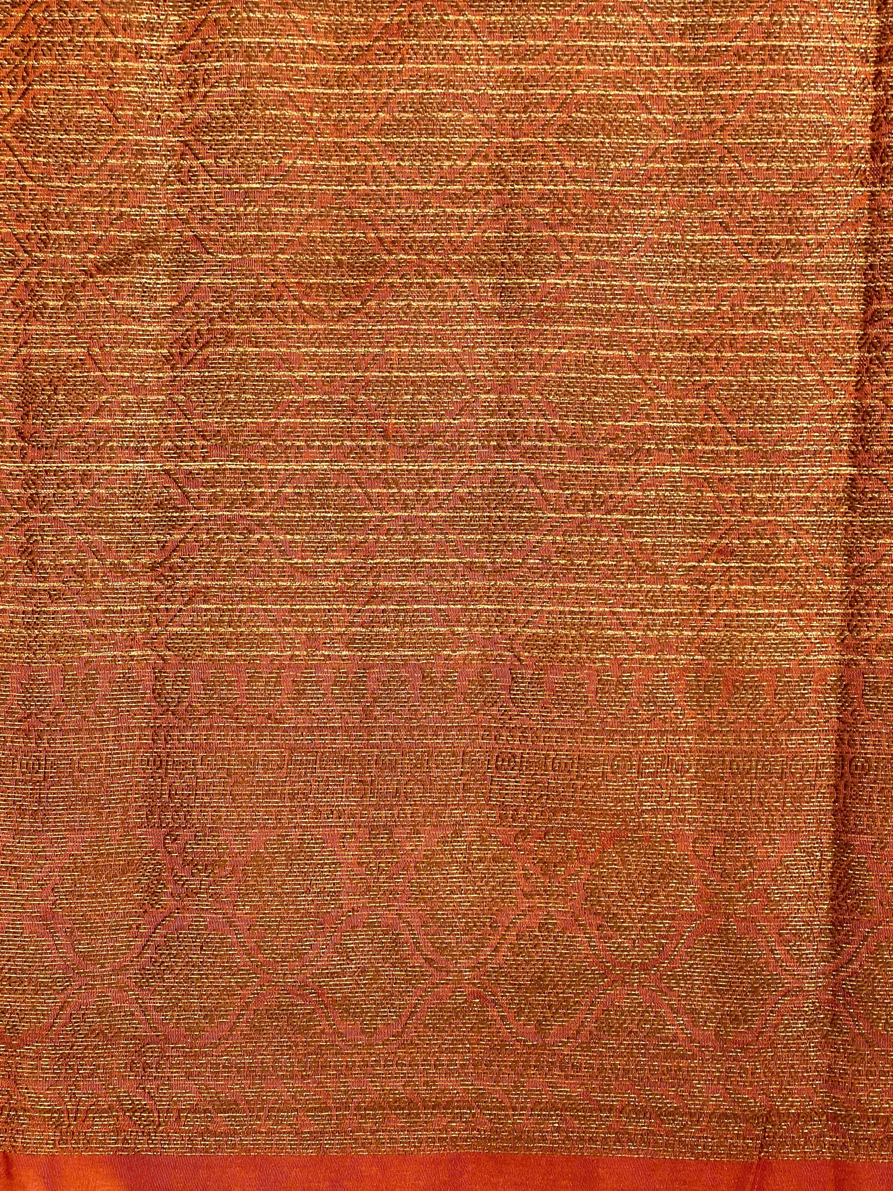 Check Pattern Semi Silk Saree | ZSS611