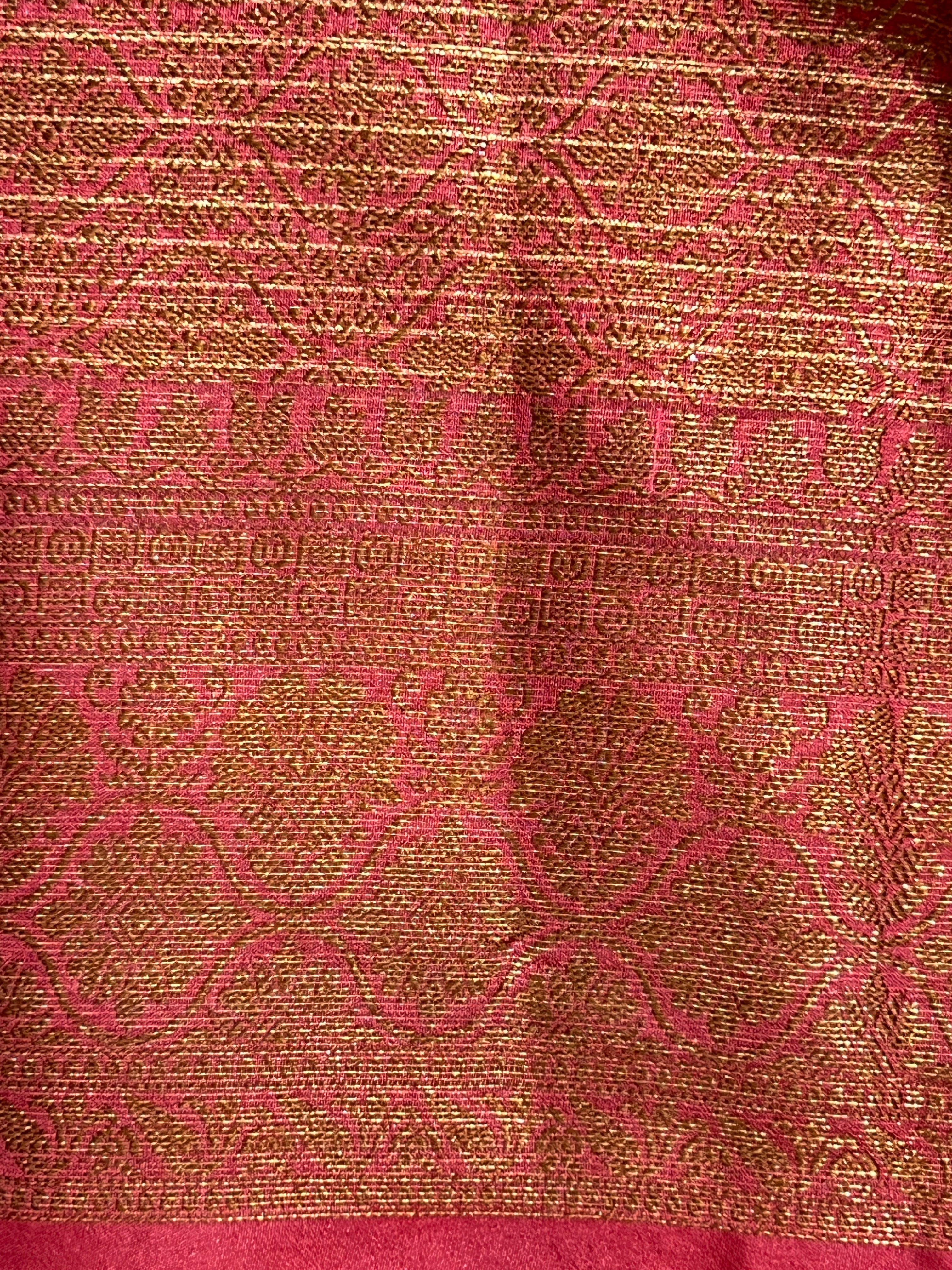 Check Pattern Semi Silk Saree | ZSS607