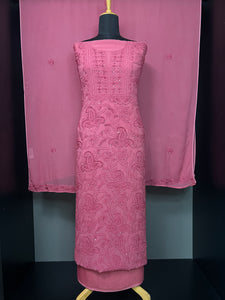 Chikankari With Sequence Detailed Georgette Salwar Set | GMA120