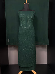 Chikankari With Sequence Detailed Georgette Salwar Set | GMA146