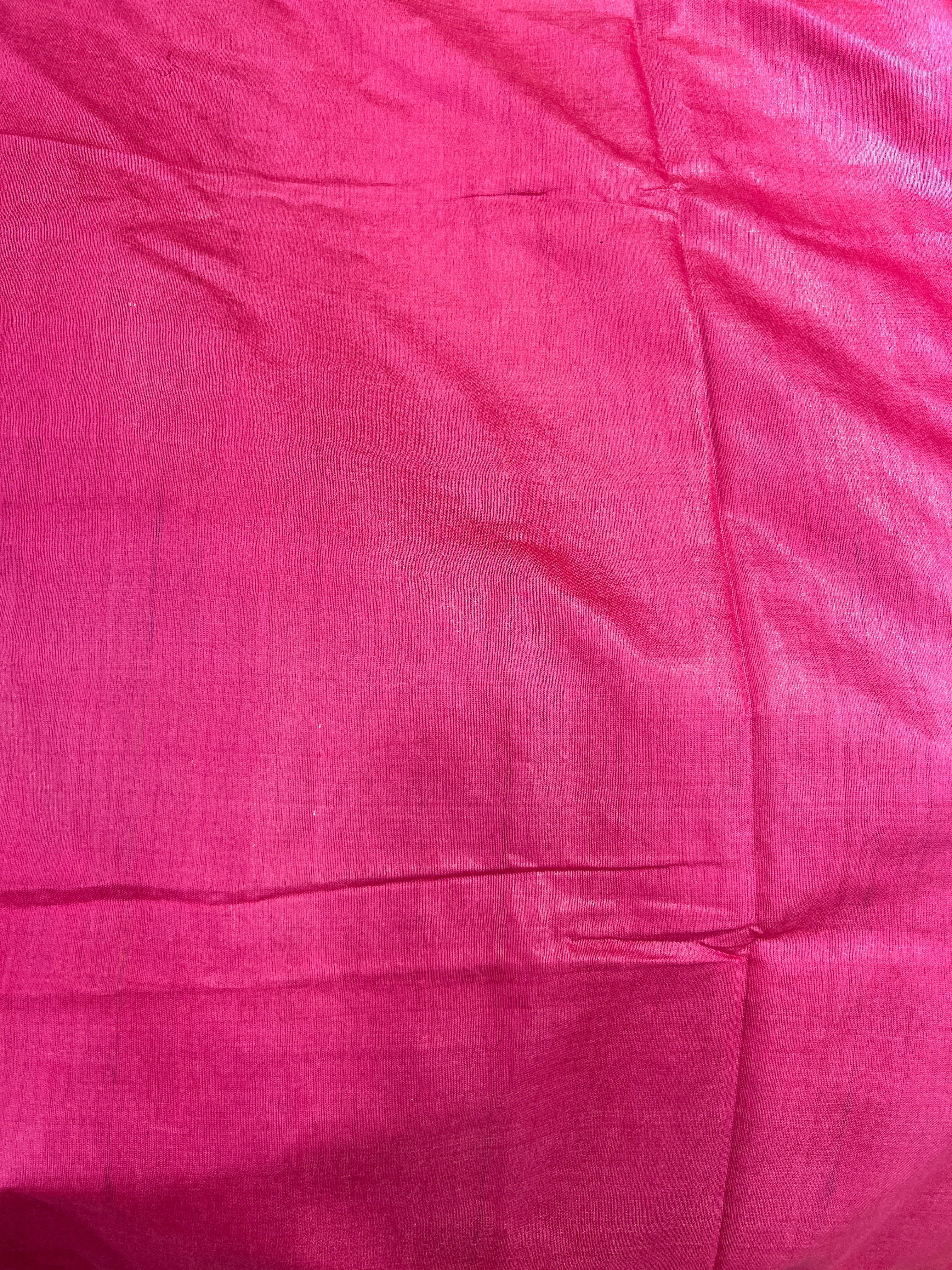 Kantha Weaved Bhagalpuri Linen Saree | NHH548