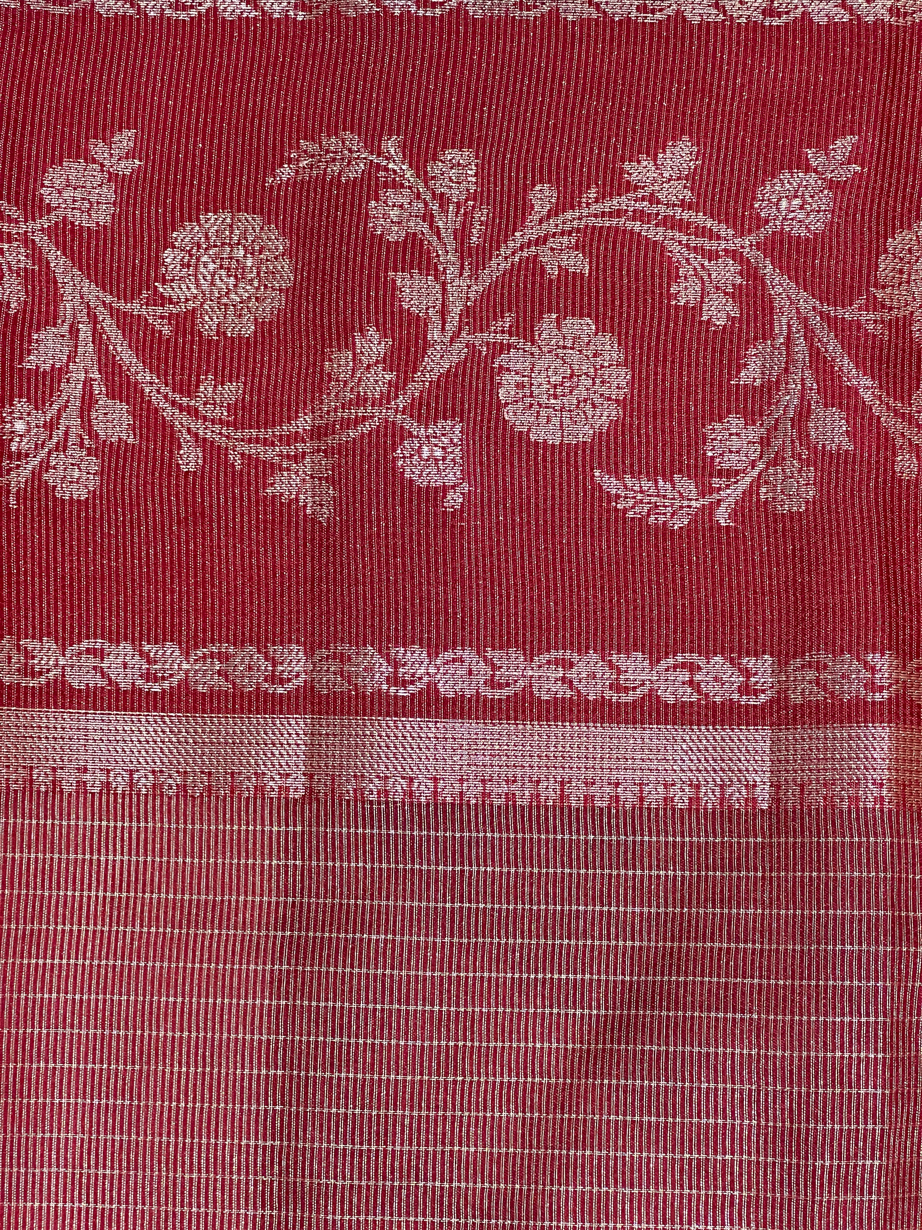 Check Pattern Semi Silk Saree | ZSS601