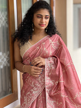 Printed Semi Silk Saree | DVS125