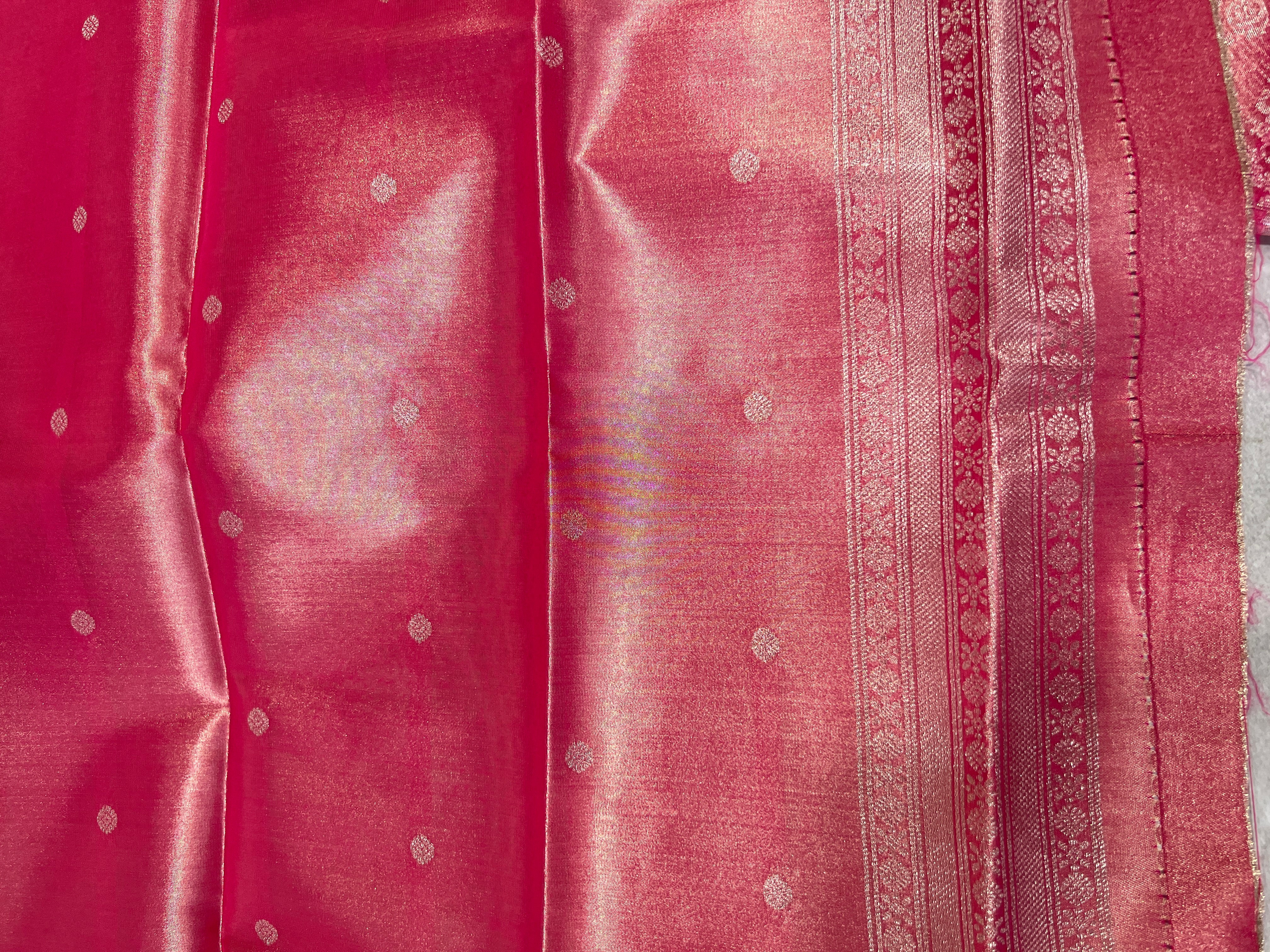 Zari Woven Brocade Patterned Semi Silk Saree | KAC212