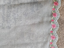 Floral Embroidered Crushed Shimmer Chiffon Saree | SBP686