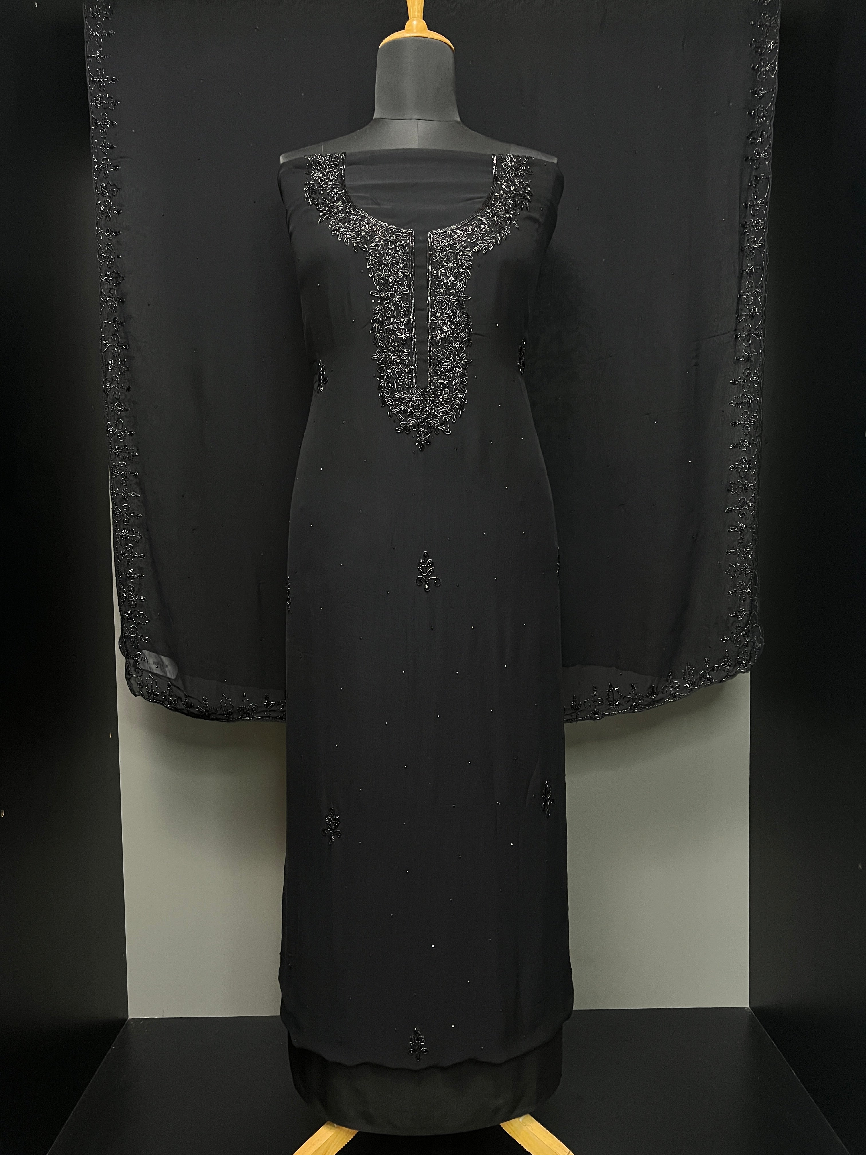 Hand Work Party Wear Georgette Salwar Set | GMA132